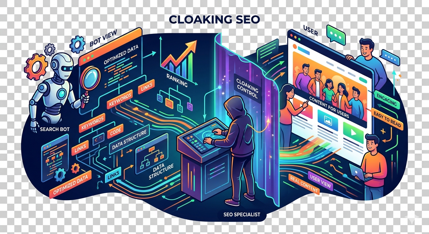 Cloaking (Gizleme) SEO Rehberi: Riskler ve Stratejik Bakış